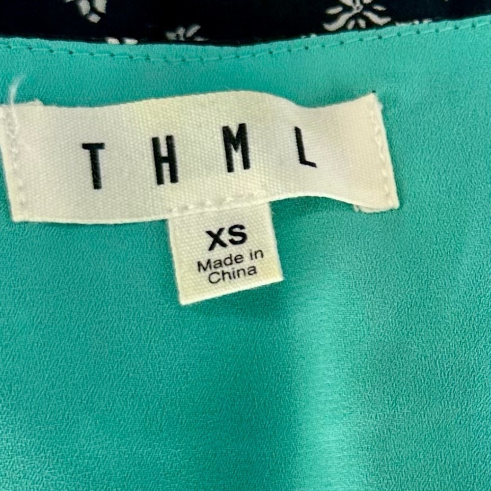 THML Embroidered Halter Blouse Size XS - Picture 8 of 12